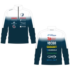 VäVi Tackla SBL Half Zip Tekninen Urheilupaita PH Unisex Jr Sr
